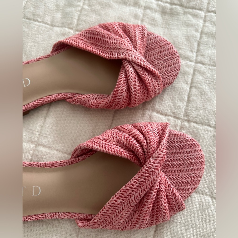 Nwot Silent D Raffia Sandals - image 4